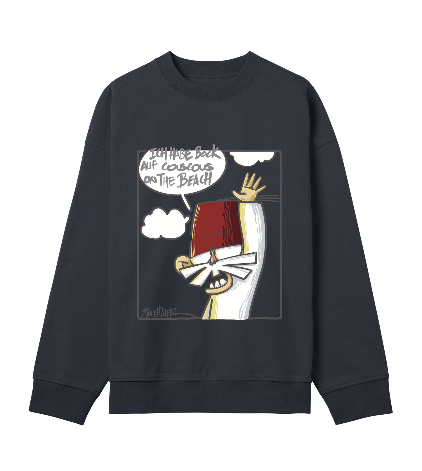 Couscous Am Strand S | Schwarz