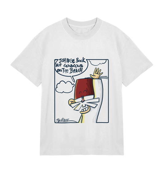 Couscous Am Strand T | Weiss