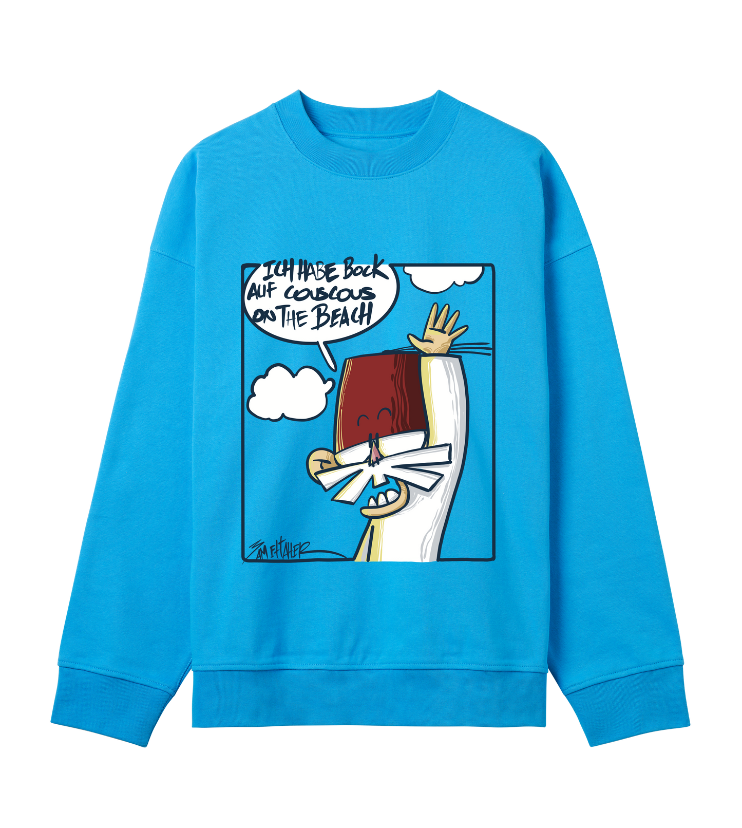 Couscous Am Strand S | Blau